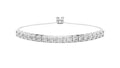 The Zenith Adjustable Tennis Bracelet White Gold