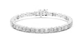 The Grand Emerald Tennis Bracelet White Gold