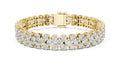 Lumina Multi-Row Tennis Bracelet Yellow Gold