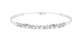 Constellation Mixed-Cut Tennis Chain White Gold