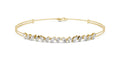 Constellation Mixed-Cut Tennis Chain Yellow Gold