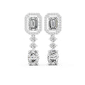 The Imperial Cascade Lab Grown Diamond Earrings White Gold