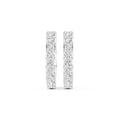 The Parallel Lab Grown Diamond Huggies White Gold