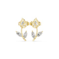 The Tulip Vine Lan Grown Diamond Studs Yellow Gold