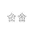 The Supernova Lab Grown Diamond Studs White Gold