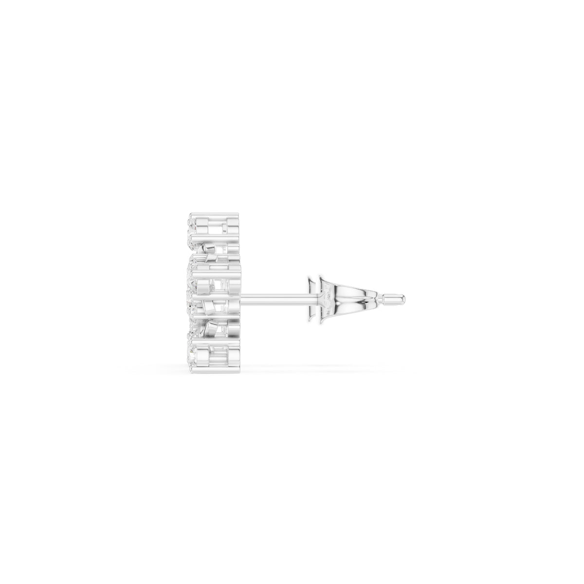 The Supernova Lab Grown Diamond Studs White Gold
