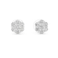 The Daisy Illusion Lab Grown Diamond Studs White Gold