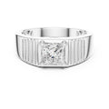 The Architect Princess-Cut Band 0.78ct White Gold