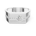 The Apex Channel Ring 0.5ct White Gold