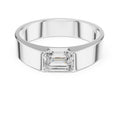 1.00 ct Horizon Emerald-Cut Band 1ct White Gold