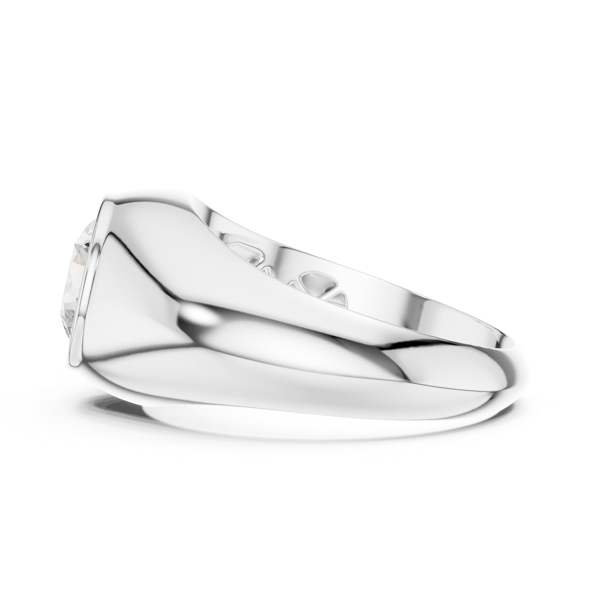 2.00 ct Heritage Round Solitaire 2ct White Gold