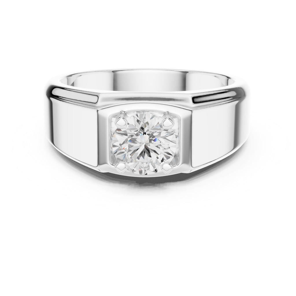 1.00 ct Sovereign Lab-Grown Diamond Ring 1ct White Gold