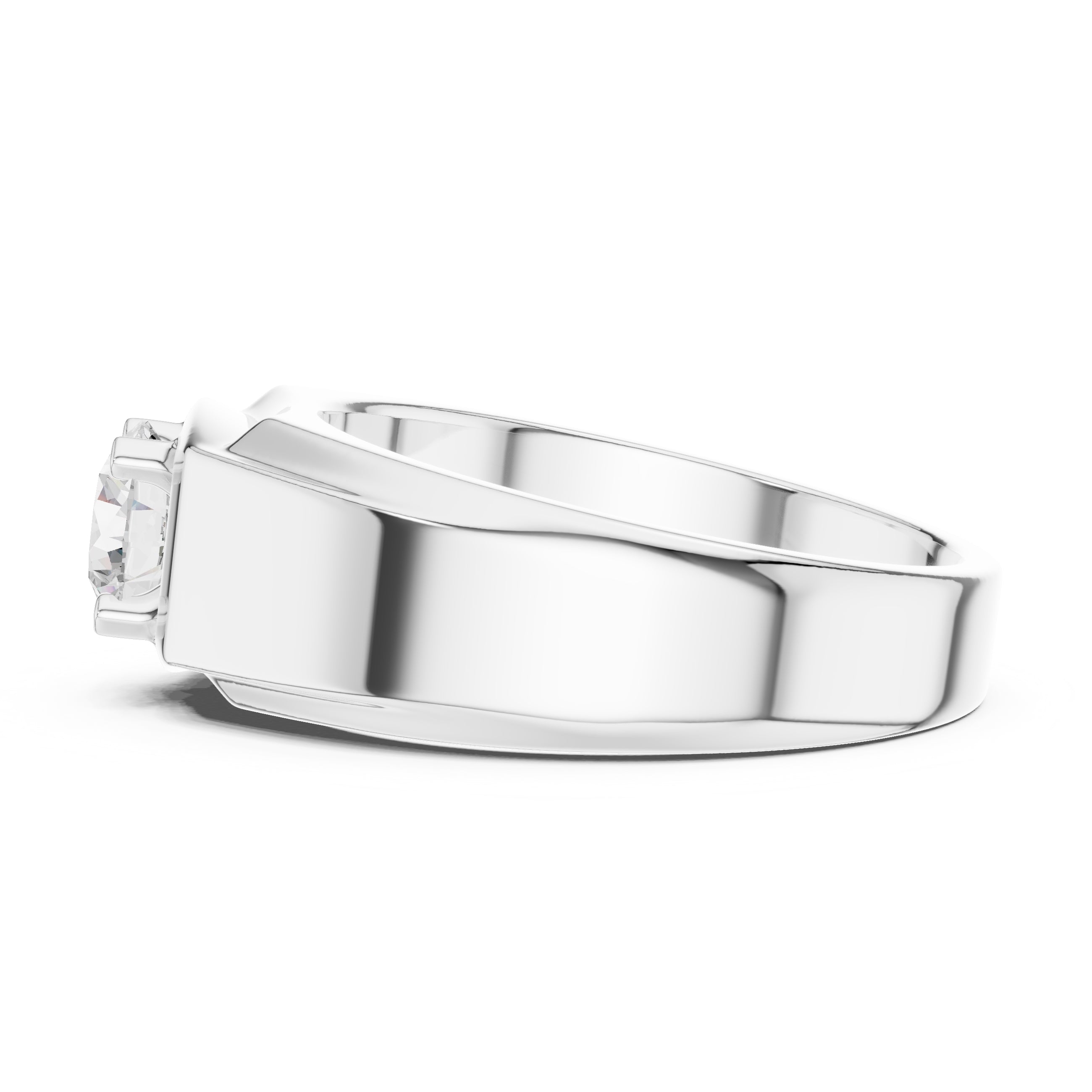 1.00 ct Sovereign Lab-Grown Diamond Ring 1ct White Gold