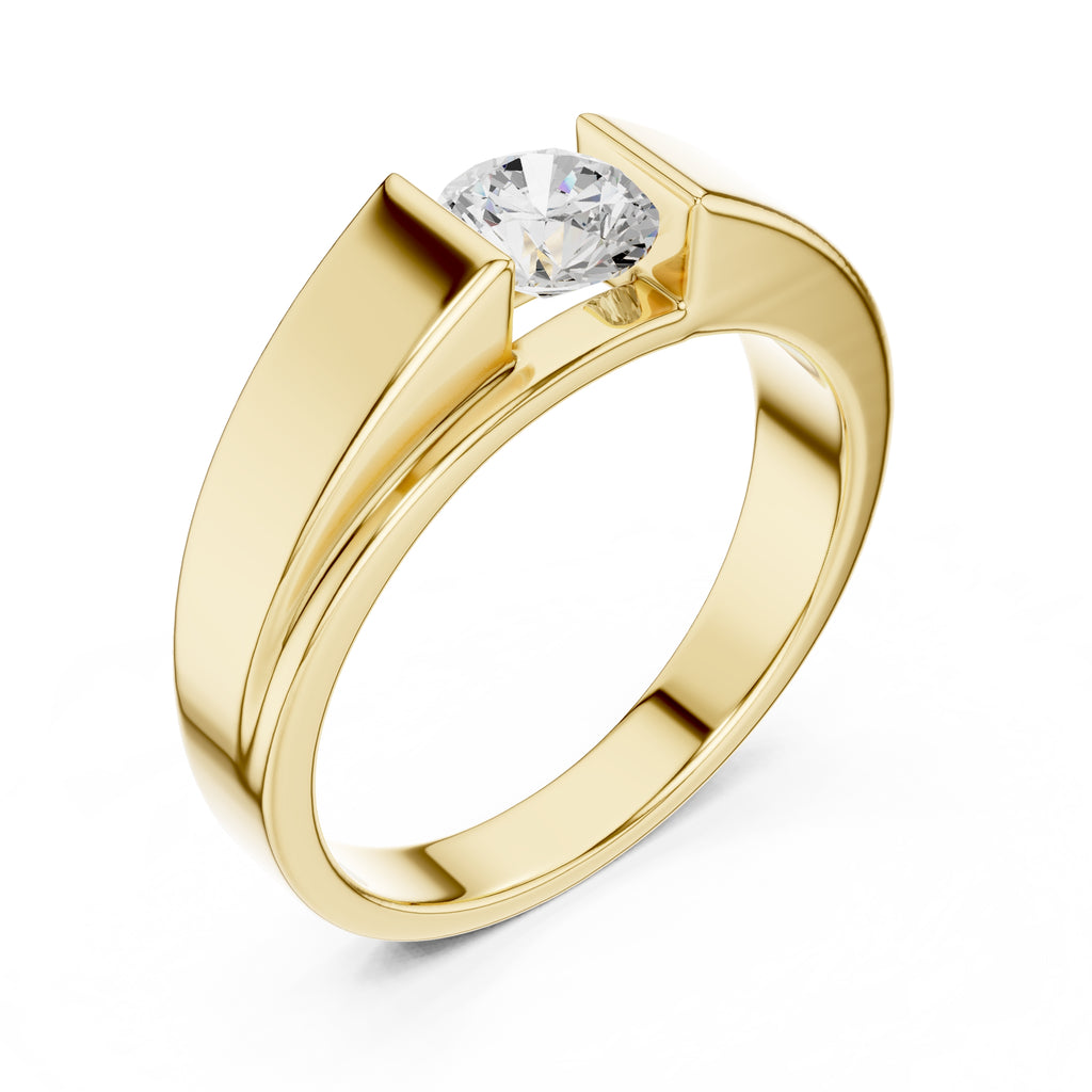 0.85 ct Nexus Tension Band 0.85ct Yellow Gold