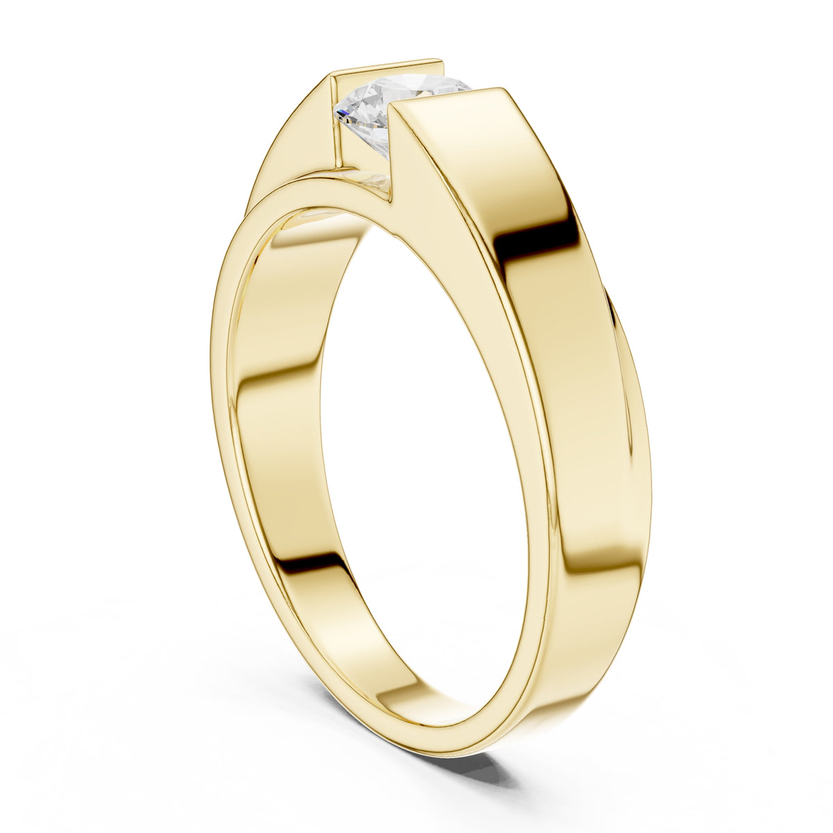 0.85 ct Nexus Tension Band 0.85ct Yellow Gold