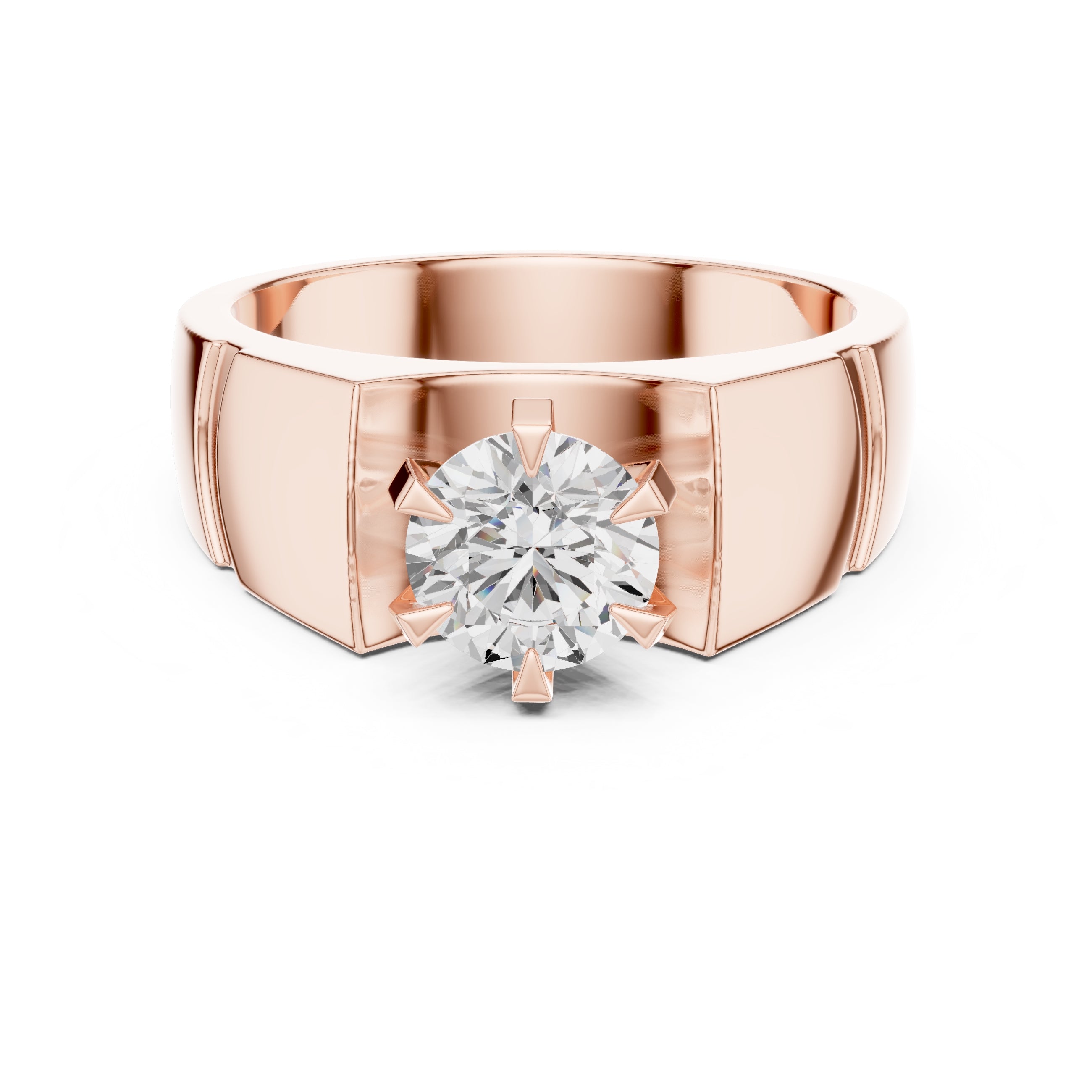 1.50 ct Regal Crest Ring 1.5ct Rose Gold