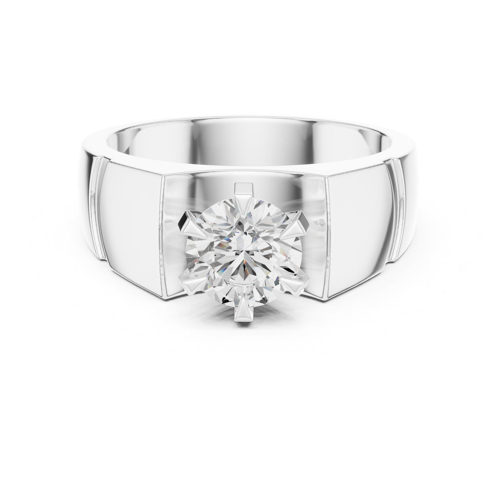 1.50 ct Regal Crest Ring 1.5ct White Gold