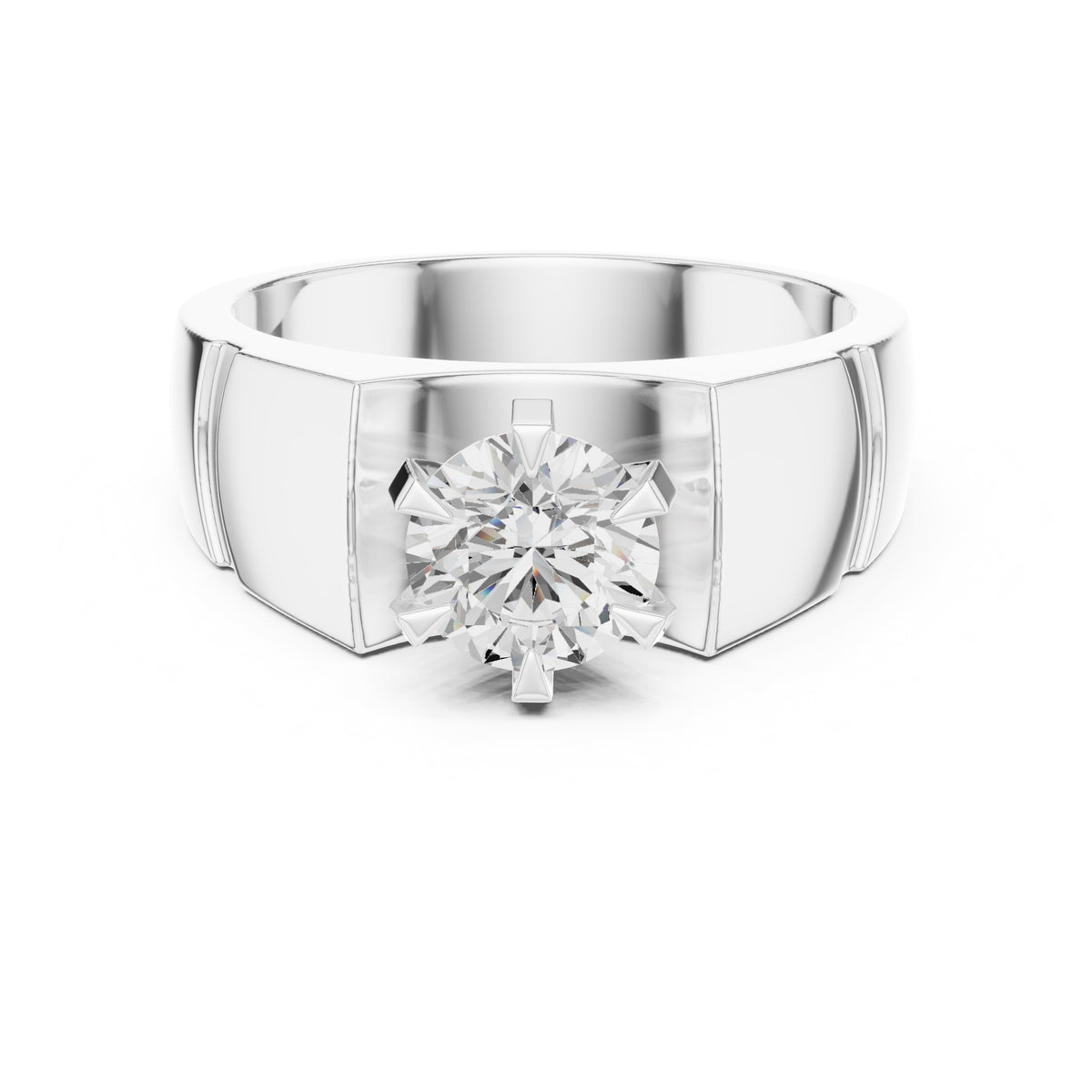 1.50 ct Regal Crest Ring 1.5ct White Gold