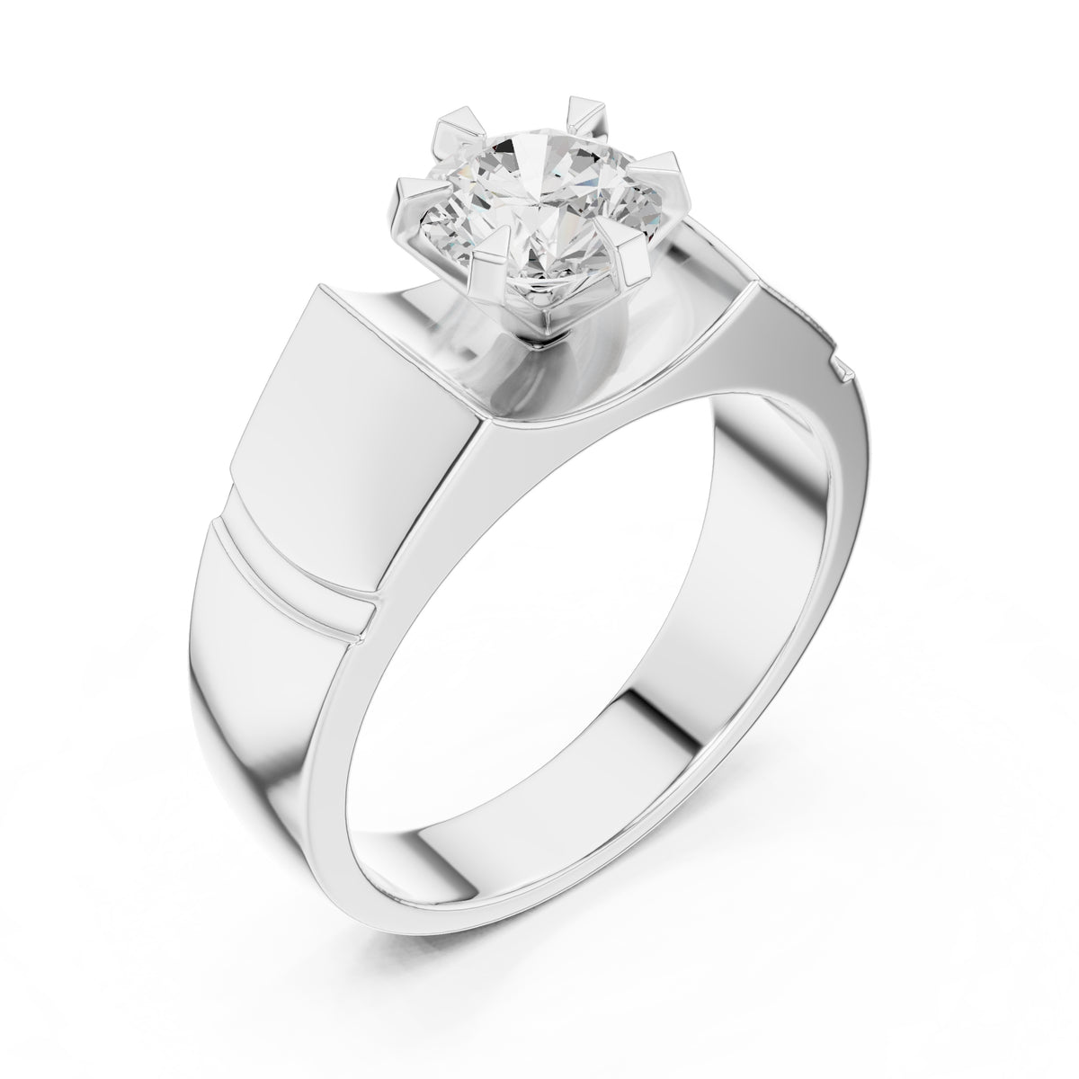 1.50 ct Regal Crest Ring 1.5ct White Gold