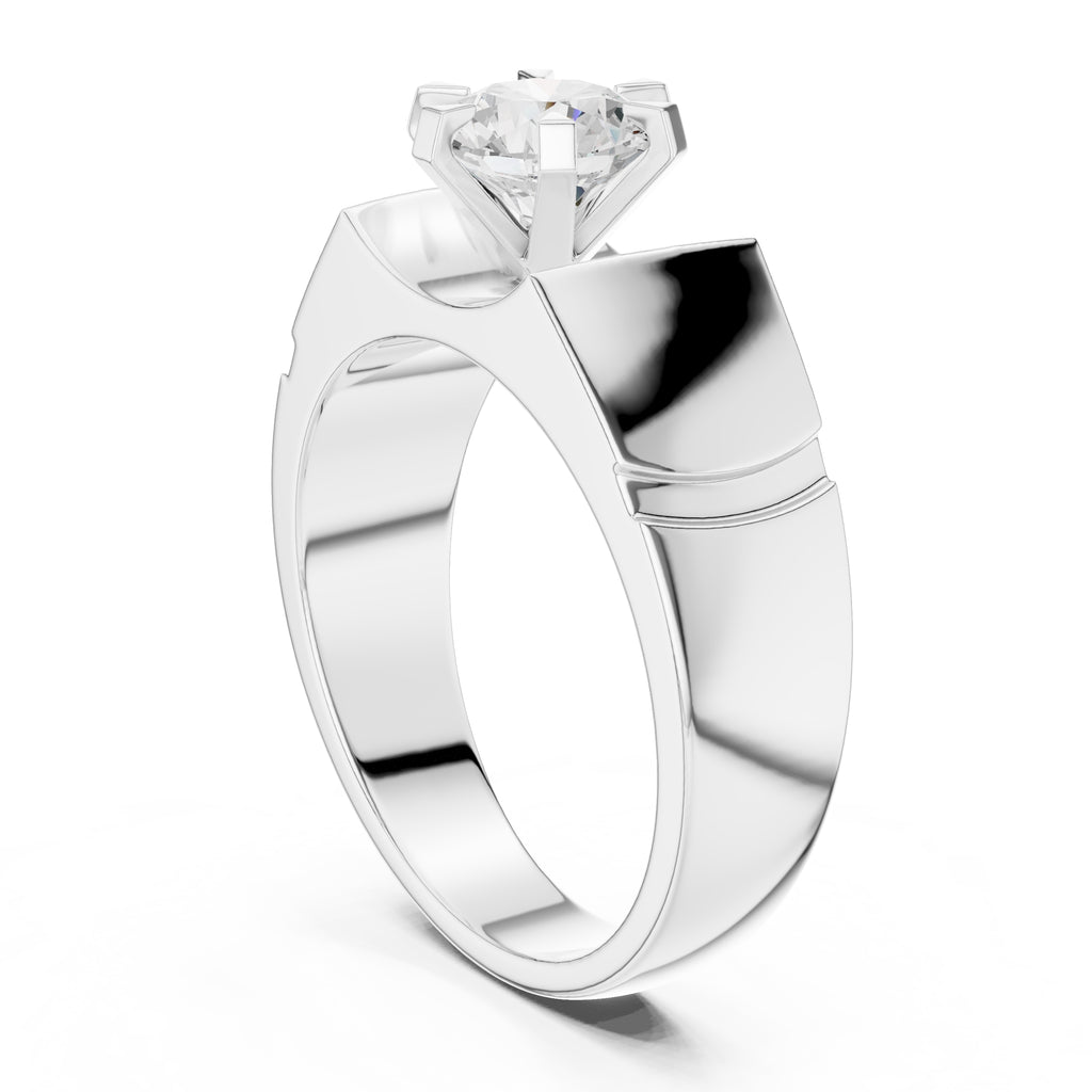 1.50 ct Regal Crest Ring 1.5ct White Gold