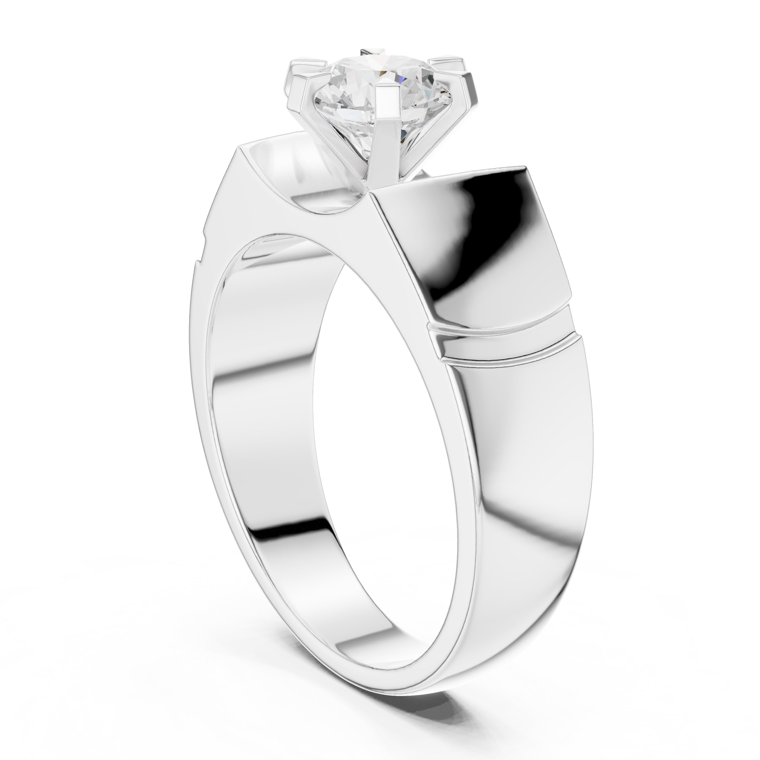 1.50 ct Regal Crest Ring 1.5ct White Gold