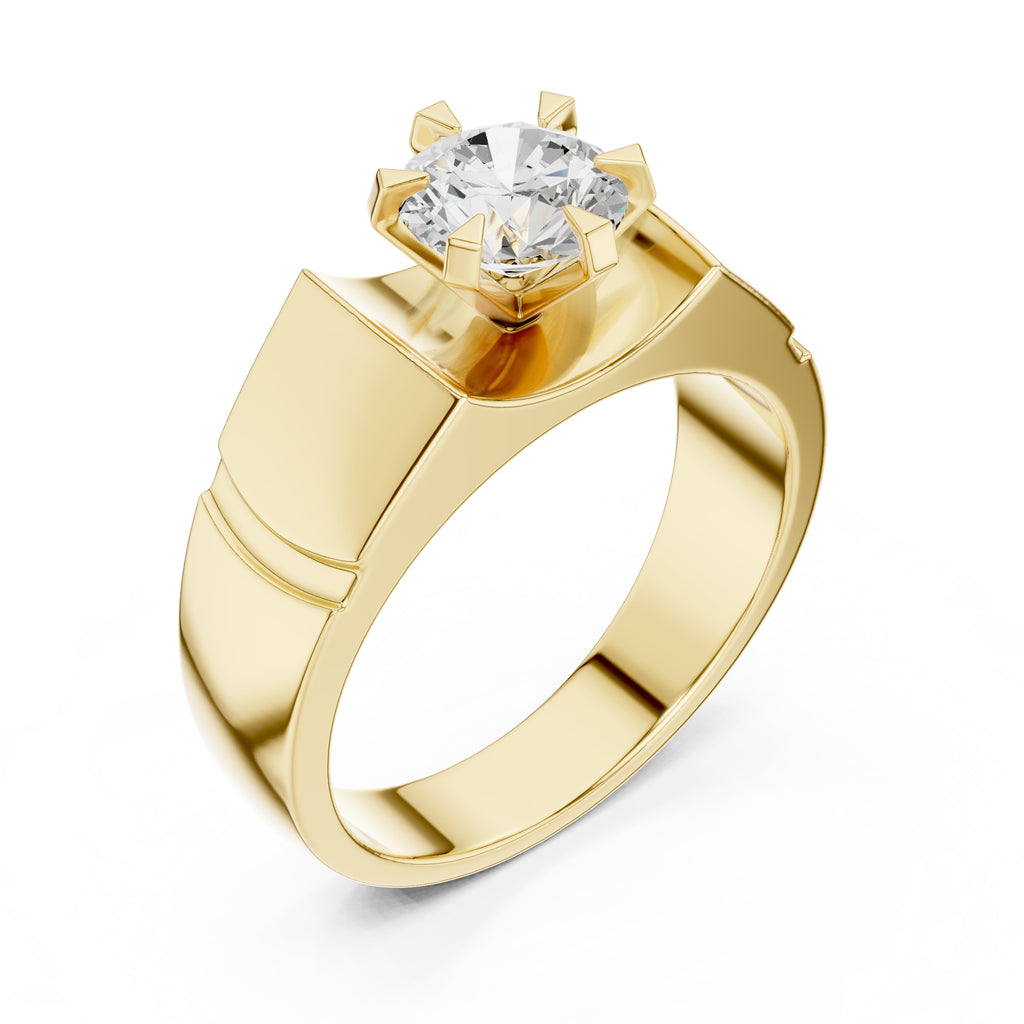 1.50 ct Regal Crest Ring 1.5ct Yellow Gold