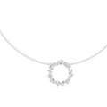 The Symphony Wreath Pendant White Gold