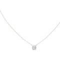 Classic 0.50ct Single Stone Labgrown Diamond Necklace 0.5ct White Gold