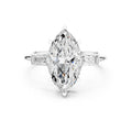 3.00 ct Promise Trilogy 3ct White Gold Marquise