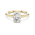 1.00 ct Nora Oval Solitaire Ring 1ct Yellow Gold