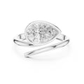 1.25 ct Cora Bezel Ring 1.25ct White Gold