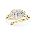 1.25 ct Cora Bezel Ring 1.25ct Yellow Gold