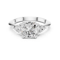 2.51 ct Mila Cushion Trilogy 2.51ct White Gold
