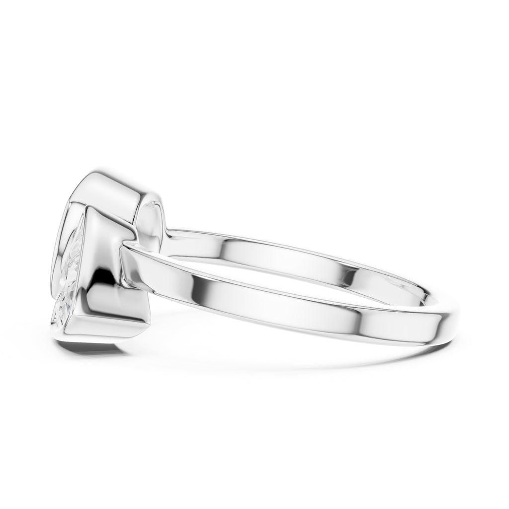 1.25 ct Harper Toi et Moi 1.25ct White Gold