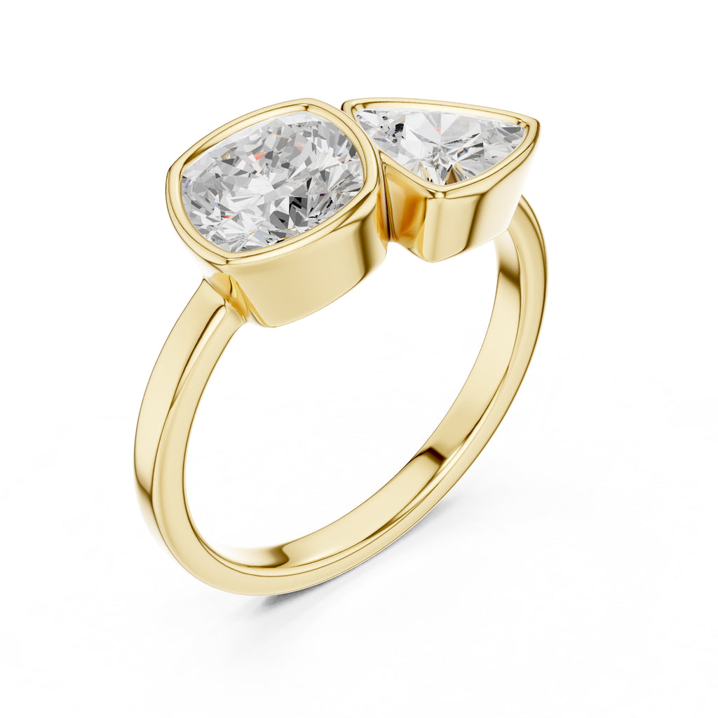 1.25 ct Harper Toi et Moi 1.25ct Yellow Gold