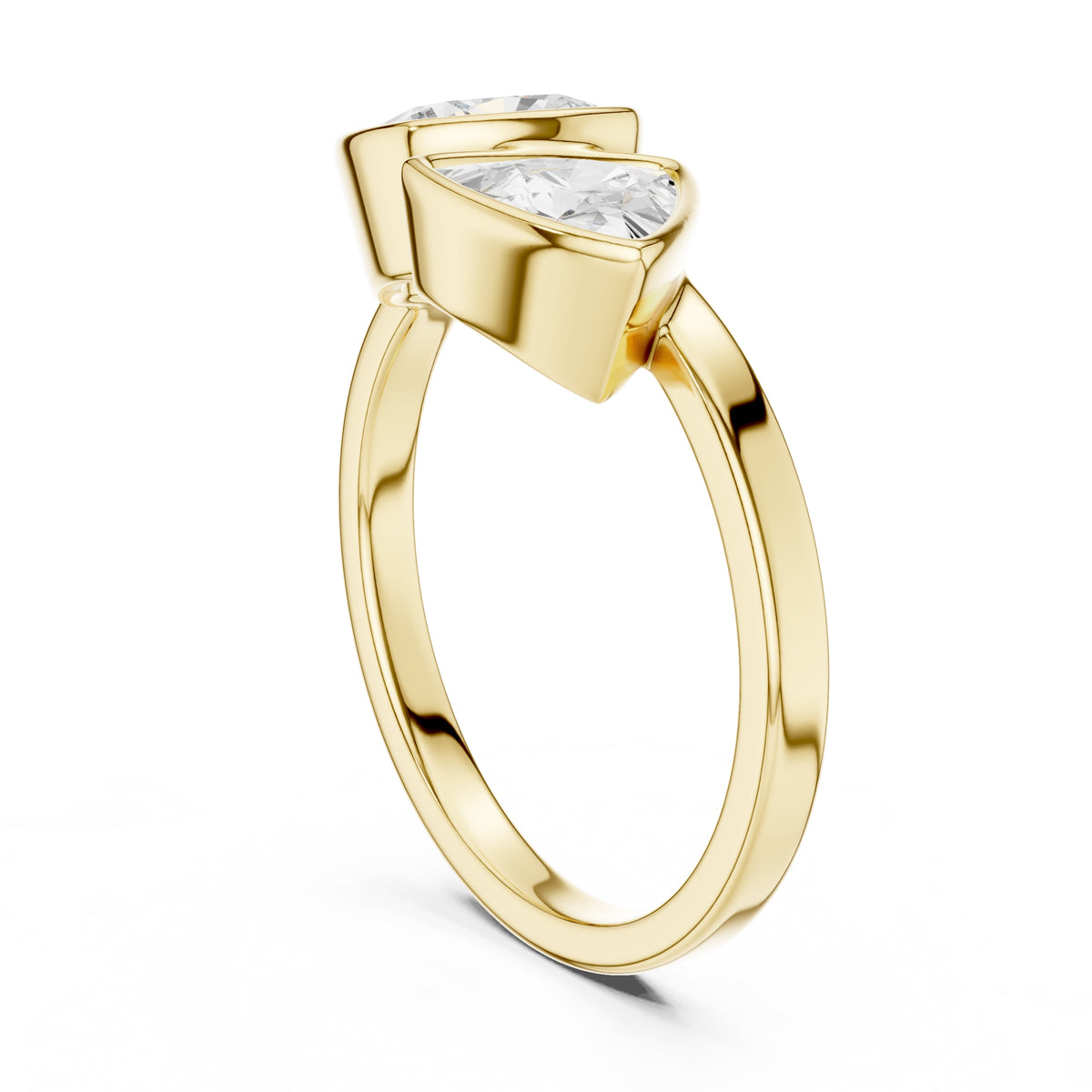 1.25 ct Harper Toi et Moi 1.25ct Yellow Gold