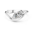 0.90 ct Eden East-West Ring 0.9ct White Gold