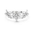 0.85 ct Willow Branch Solitaire 0.85ct White Gold