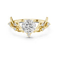0.85 ct Willow Branch Solitaire 0.85ct Yellow Gold
