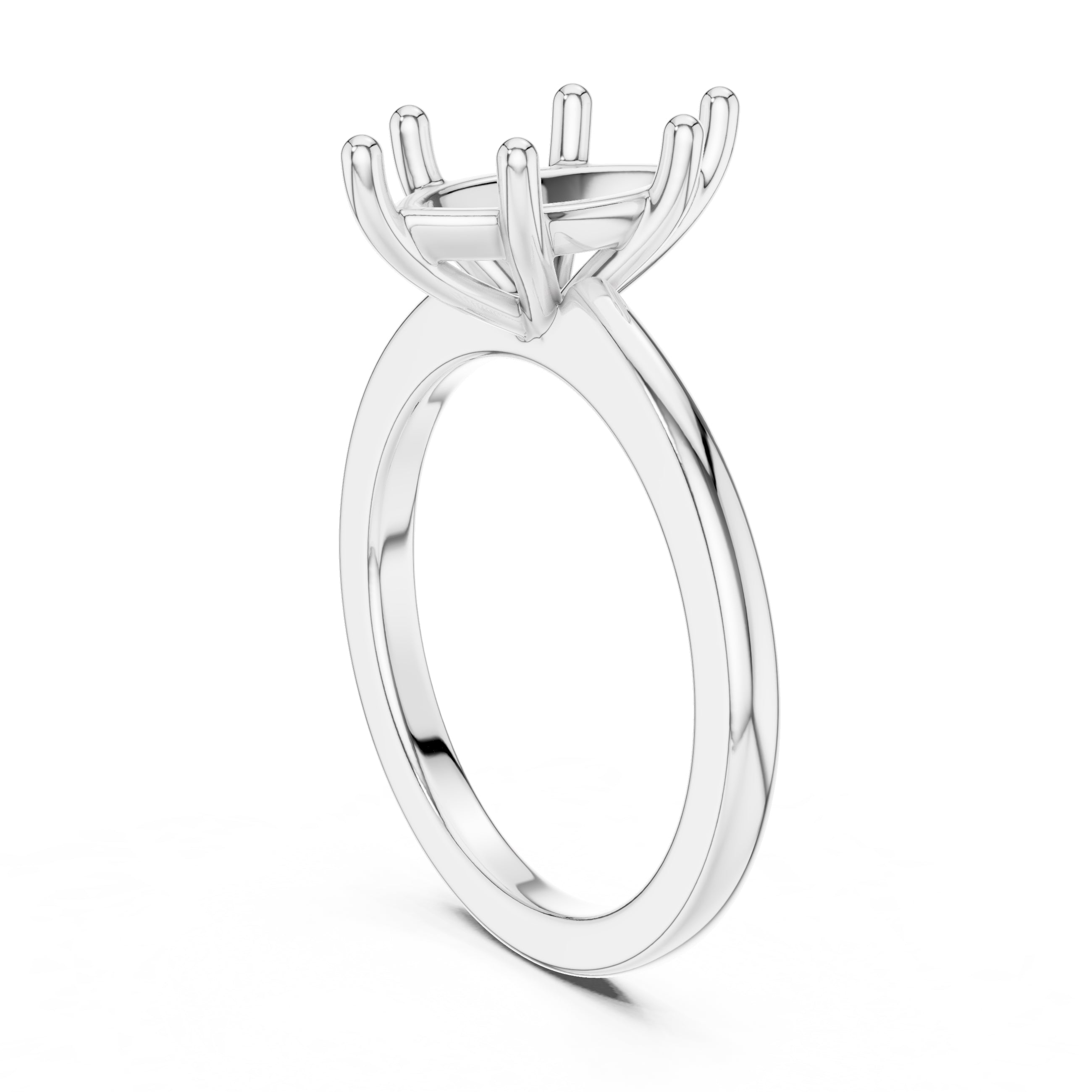 1.50 ct Aura Solitaire Engagement Ring 1.5ct White Gold Marquise