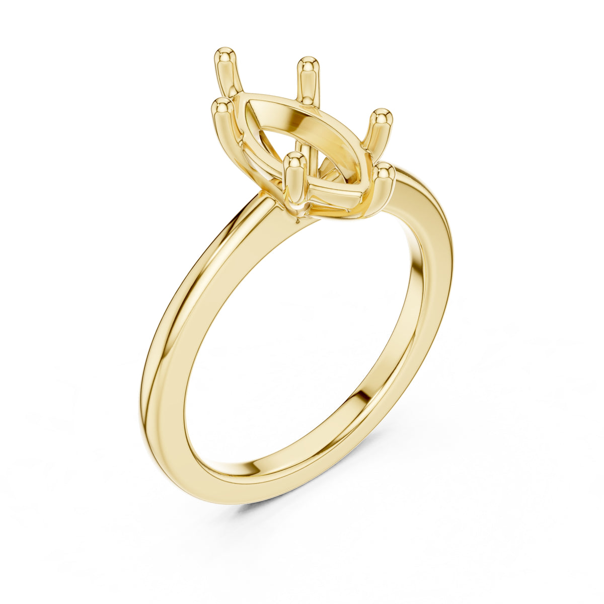 1.50 ct Aura Solitaire Engagement Ring 1.5ct Yellow Gold Marquise