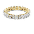 Filigree Eternity Band Statement Ring Yellow Gold
