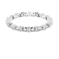 Beaded Station Eternity Band White Gold