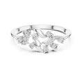 Celestial Cluster Statement Ring White Gold