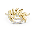 Radiant Fanfare Statement Ring Yellow Gold