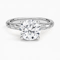 The Enchanted Vine Lab Grown Diamond Engagement Ring White Gold